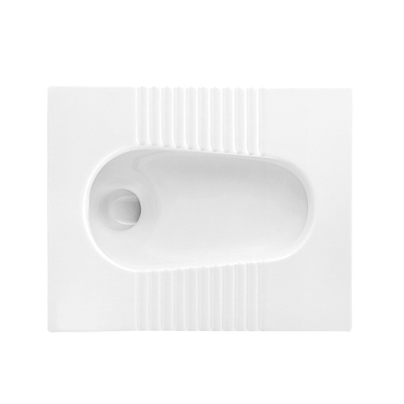 惠达卫浴连体大蹲便器HD5N