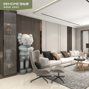 佰怡家整体衣柜定制全屋定制家具一门到顶衣帽间轻奢卧室家具定做