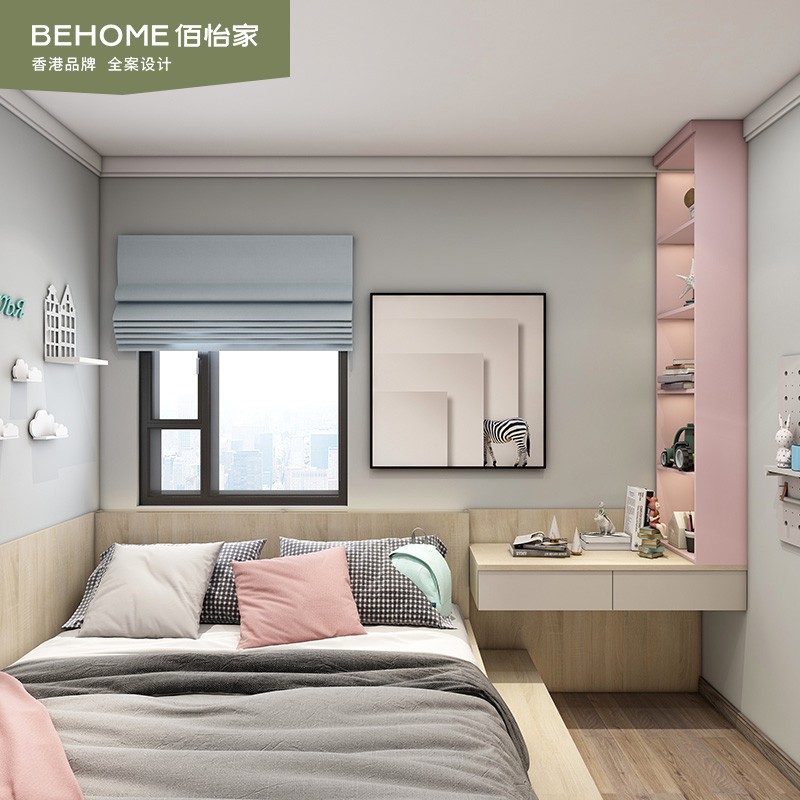 佰怡家整体衣柜全屋家具定制书房满墙书柜酒柜电视柜入户柜定制