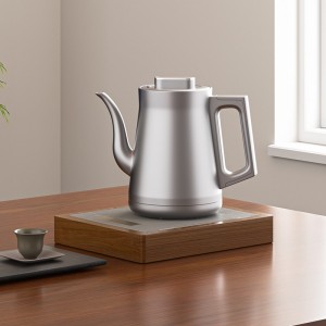 MK-Ti-A6A 纯钛底部上水智能电茶壶带木框 1L