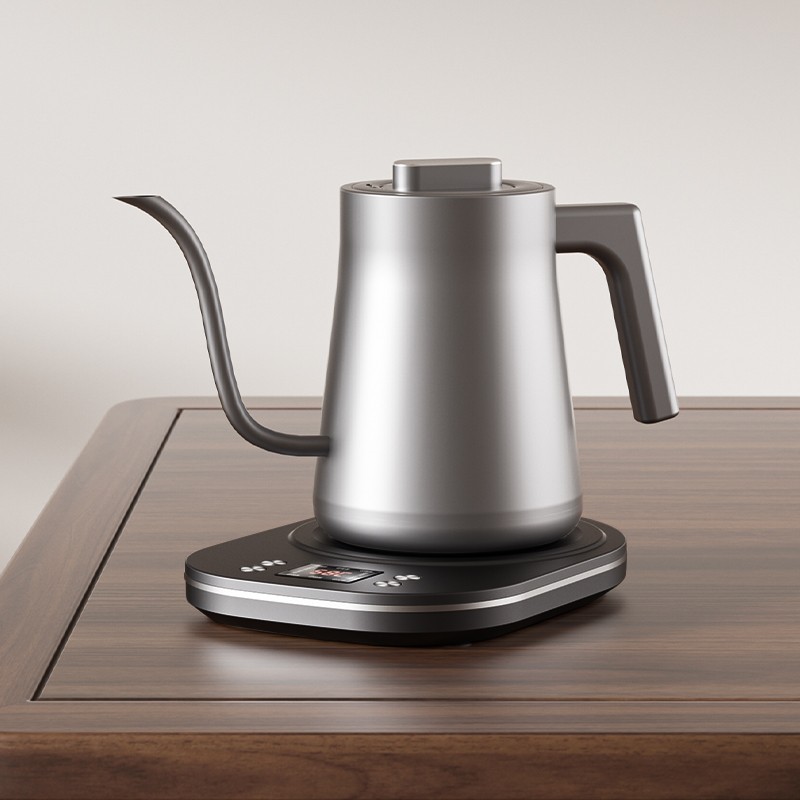 MK-J15 变频恒温手冲壶烧水壶咖啡壶长嘴电热水壶茶壶 316不锈钢 1L