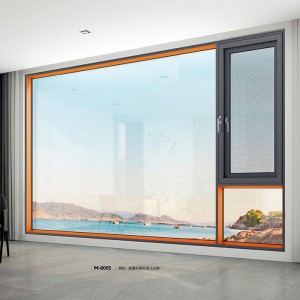 维新120断桥窗纱一体-M8005