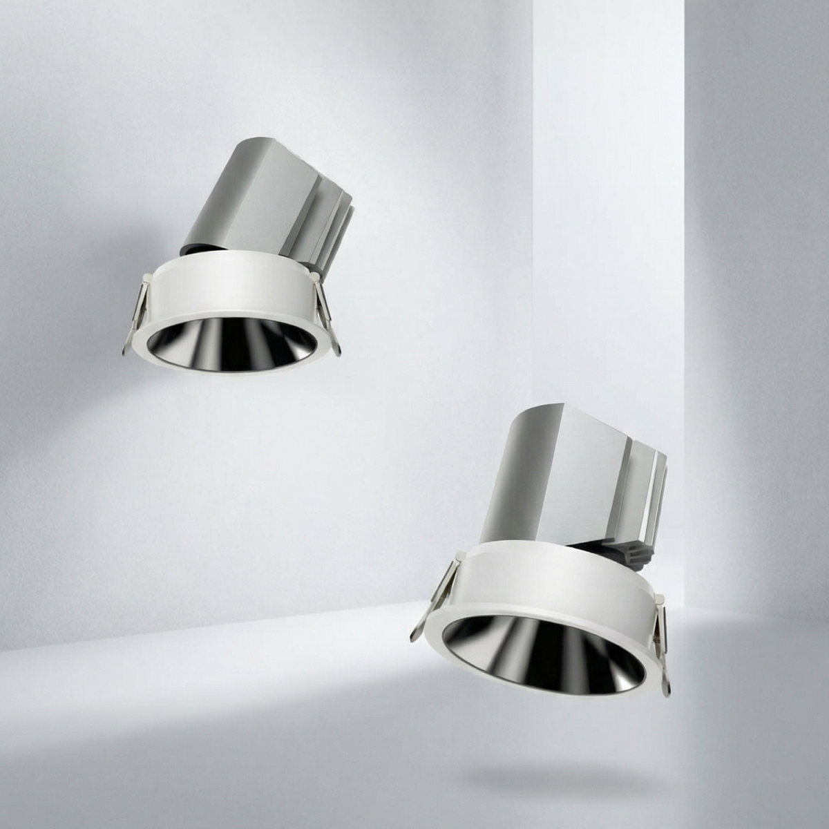 10W高清加强防眩精品射灯1-10V调光调色